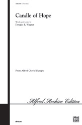 Candle Of Hope by Wagner Douglas E for 3-Part Mixed