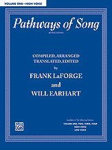 Pathways of Song, Volume 1 [Voice] - High Voice