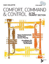 Comfort Command & Control In Tpt Section by Collette Dan for Trumpet (Bk / 2 Cd'S)