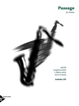 Jazz Conception: Passage [5 Saxophones AATTBar & Rhythm Section] by for Conductor Score and Parts with CD