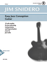 Easy Jazz Conception Guitar Bk/CD