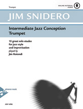 Intermediate Jazz Conception Trumpet Bk/CD