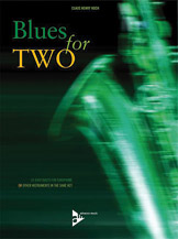Blues For Two by Koch Claus Henry for Alto Saxophone Duet
