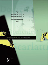 Sonata K87133 by Scarlatti Domenico - Muhlenhardt Olaf - for Saxophone Quartet