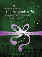 O Tannenbaum (Maryland My Maryland) by Traditional - Herzog Edgar - for Saxophone Quintet