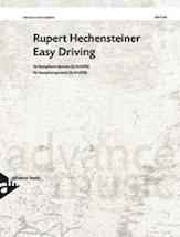 Easy Driving by Hechensteiner Rupert for Saxophone Quintet