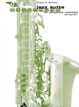Jazz Suite for Saxophone Ensemble [4 Saxophones AATT/AAAT/ATTT] by Yasinitsky Greg for Conductor Score and Parts