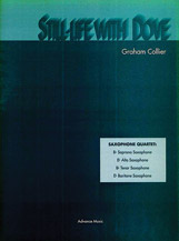 Still-Life with Dove [4 Saxophones SATBar] by Collier Graham for Conductor Score