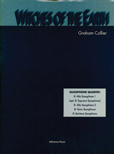 Witches of the Earth [4 Saxophones SATBar/AATBar] by Collier Graham for Conductor Score and Parts
