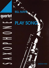 Play Song [4 Saxophones SATBar] by Mays Bill for Conductor Score and Parts