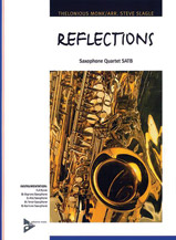 Reflections [4 Saxophones SATBar] by Monk Thelonious - Slagle Steve - for Conductor Score and Parts