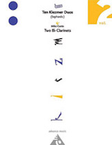 10 Klezmer Duos Volume 2 (sephardic) by Curtis Mike for Bb Clarinet