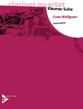 Klezmer Suite by Wolfgram Coen for Clarinet Quartet