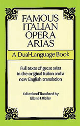 Famous Italian Opera Arias by Bleiler Ellen for Text