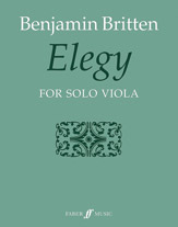 Elegy by Britten Benjamin for Viola