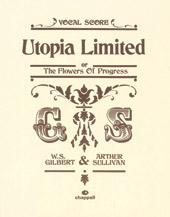 Utopia Limited - Vocal Score (English)