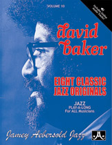 Aebersold Volume 10 New Appr To Jazz Imprv by David Baker for Book and CD