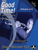 Aebersold Volume 114 New Appr To Jazz Imprv for Instrument Collection - Book / 4 CDs