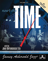 Aebersold Volume 123 New Appr To Jazz Imprv by Joey Defrancesco Trio for Book and CD