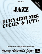 Turnarounds, Cycles & ii-V7s VOL 16 BK/CD