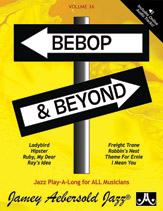 Aebersold Volume 36 New Appr To Jazz Imprv for Instrument Collection - Book / CD