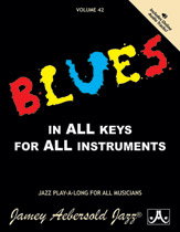 Blues In All Keys Bk/cd V42 Bk/cd