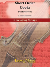 Short Order Cooks [Detailed Instrumentation: String Orchestra]