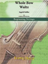 Whole Bow Waltz [Detailed Instrumentation: String Orchestra]