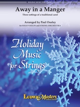 Away in a Manger: Three settings of a traditional Carol [String Orchestra]
