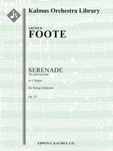 Serenade in E, Op. 25: Air and Gavotte [String Orchestra (8.8.5.5.5 in set)]