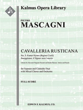 Cavalleria Rusticana, No. 3: Easter Hymn (Regina Coeli); Inneggiamo, il Signor non e morto [soprano,