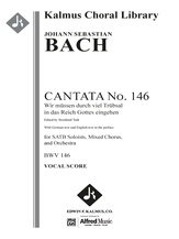Cantata No. 146: Wir mussen durch viel Trubsal in das Reich Gottes eingehen, BWV 146 [1.2(both dObd'