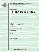 Swan Lake, Op. 20: Act I, No. 5: Pas de Deux (Black Swan) [2+Picc.2.2.2: 4.2+2(Crnt).3.1: Timp.Perc(