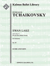 Swan Lake, Op. 20: Act I, No. 5: Pas de Deux (Black Swan) [2+Picc.2.2.2: 4.2+2(Crnt).3.1: Timp.Perc(