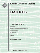 Terpsicore Ballet Suite, HWV 8b [Prologue to the revised version of Il Pastor Fido, HWV 8c] [0.2.0.1