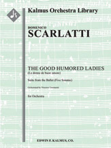 Good Humored Ladies, The (Le donne de buon umore) - Suite from the Ballet [2.2.2.2: 4.2.0.0: Timp.Pe
