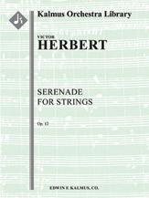 Serenade for Strings, Op. 12 [String Orchestra (8.8.5.5.5 in set)]