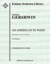 An American in Paris [3(3rd d. Picc).2+EH.2+BCl.2: 3Sax(ATB): 4.3.3.1: Timp.Perc(4-5): Clst: Str (9.