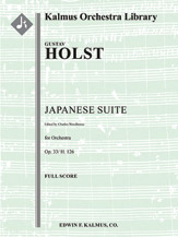 Japanese Suite, Op. 33/ H. 126 [2(2nd dPicc).1+EH.2.2: 4.2.3.1: Timp.Perc(2-3): Hp: Str (9.8.7.6.5 i