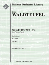 Les Patineurs Valse (The Skaters' Waltz), Op. 183 [1+Picc.2.2.2: 4.2.3.1: Timp.Perc(2-3): Str (9.8.7
