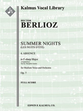Summer Nights, Op. 7 (Les nuits d'ete): 4. Absence (original key of F-sharp) [2.1.2.0: 2.0.0.0: Str