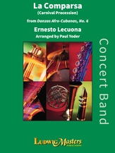 Danzas Afro-Cubanas, No. 6: La Comparsa (Carnival Procession) [Concert Band (condensed score)]