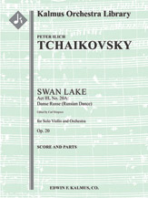 Swan Lake, Op. 20: Act III, No. 20a: Danse Russe (Russian Dance) [critical ed.] [2.2.2.2: 4.2+2(Crnt