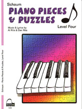 Schaum Rita   Piano Pieces & Puzzles - Level 4