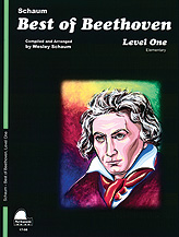 Schaum Beethoven Schaum 1708 Best of Beethoven Level 1