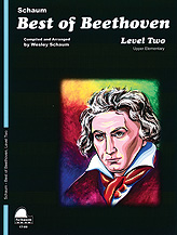 Schaum Beethoven            Schaum 1709 Best of Beethoven Level 2