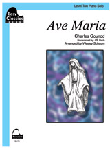 Ave Maria [late elementary piano] Gounod/Schaum