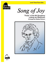 Belwin Beethoven L Schaum W  Easy Classics - Song of Joy