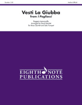 Vesti la giubba from I Pagliacci - Solo Trumpet and Brass Quintet