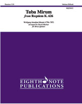 Tuba Mirum from Requiem K. 626 [Brass Quintet]